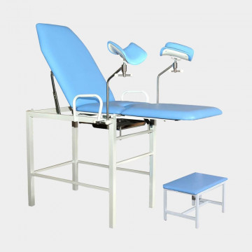 Кресло гинекологическое-урологическое «Клер» с фиксированной высотой модель КГФВ 01в с встроенной ступенькой